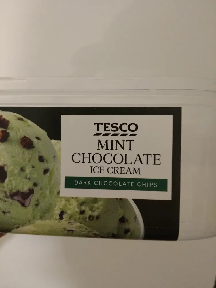 mint chocolate ice cream