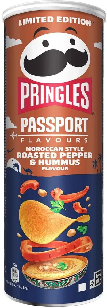 Moroccan Style Roasted Pepper & Hummus