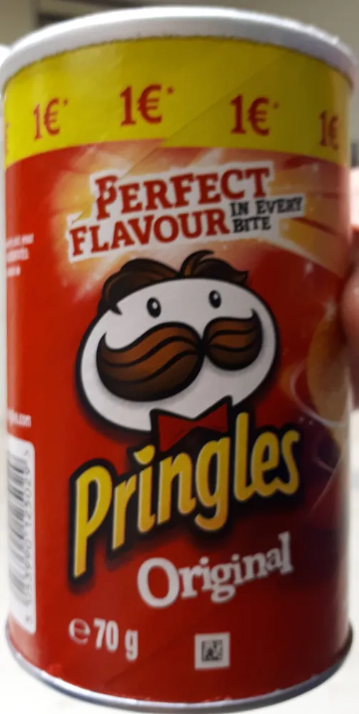 Pringles sabor Original envase 70 g