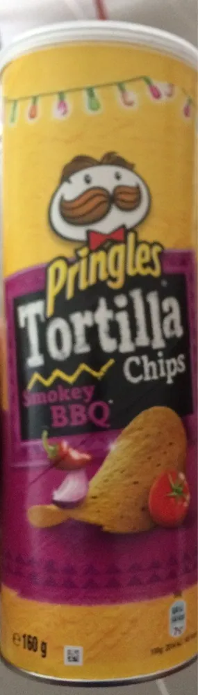 Pringles Tortilla Chips Smokey BBQ