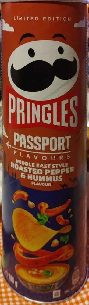 Passport Flavours Middle East style Roasted pepper and Hummus