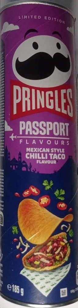 Pringles  passaport mexican Style flavour