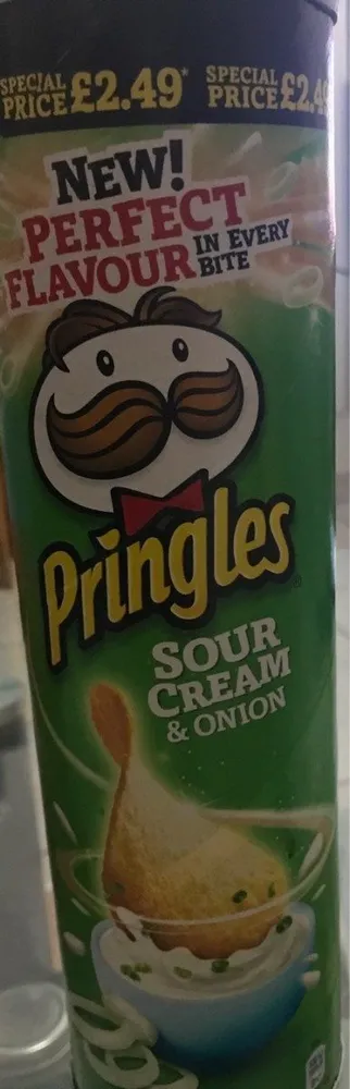 Pringles sour cream & onion