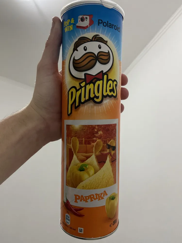 Patatas fritas sabor Paprika envase 200 g