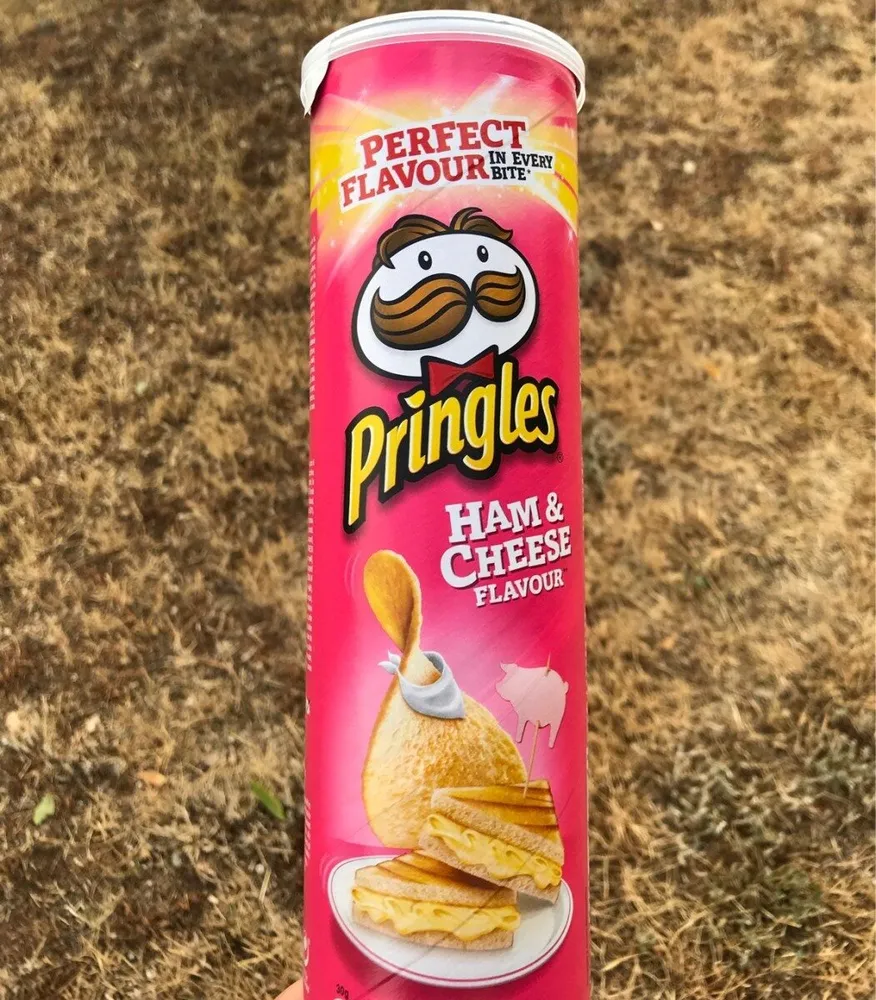 Patatas fritas Sabor jamón y queso envase 200 g