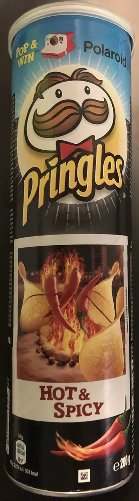 Pringles hot and spicy