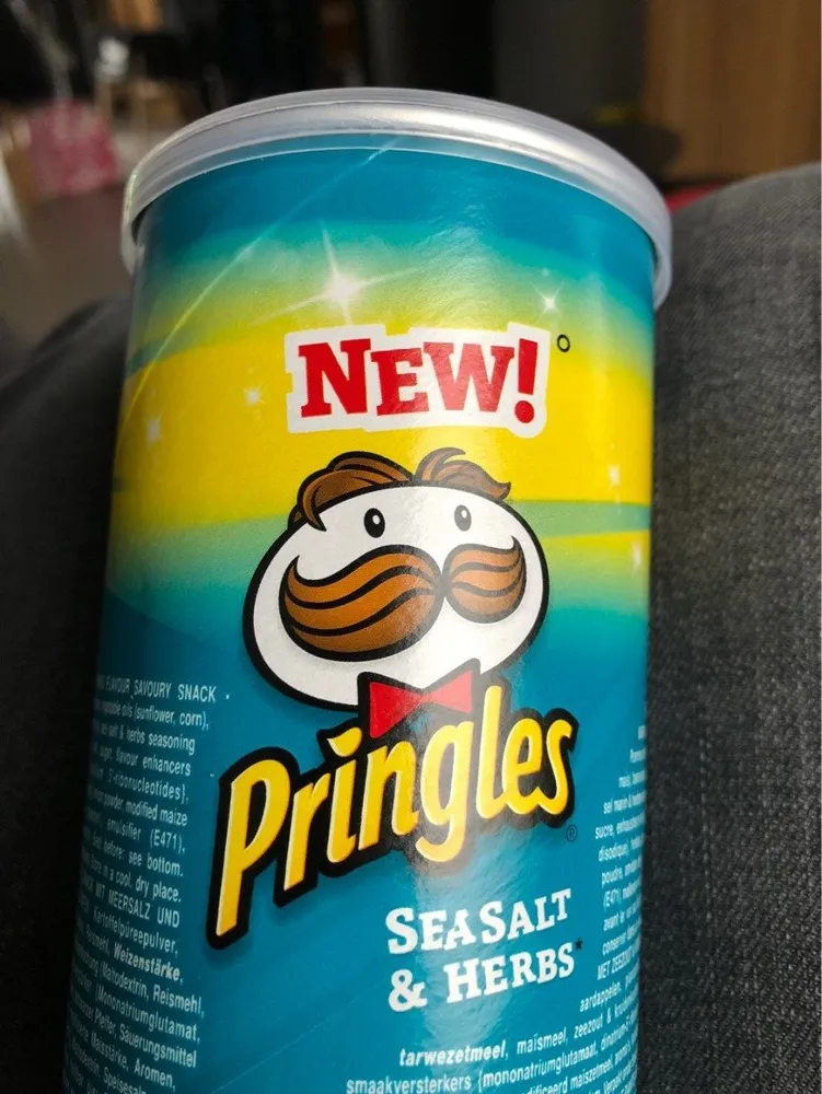 Pringles sea salt & herbs