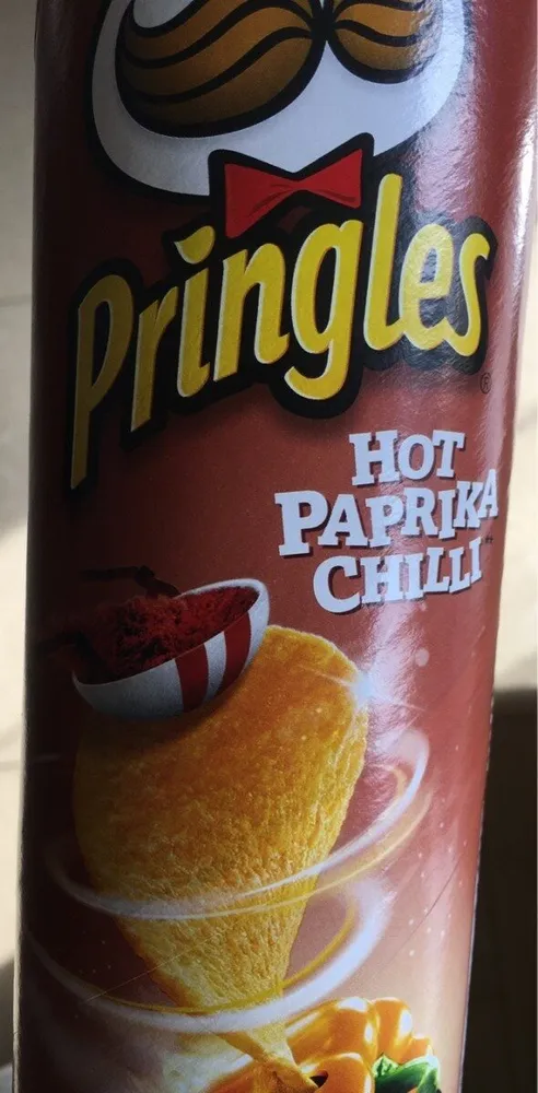 Pringles Hot paprika chilli