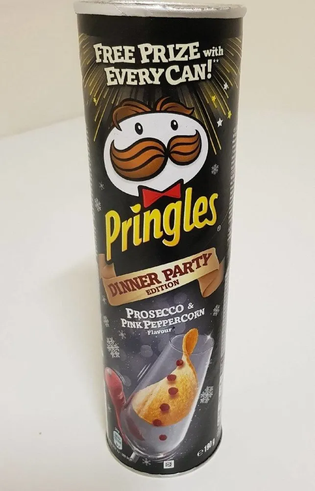 Pringles Prosecco et Poivre rose