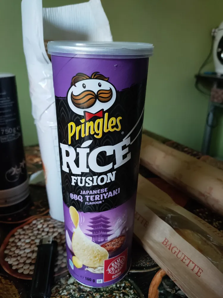 Rice Japanese BBQ Teriyaki, Crisps,