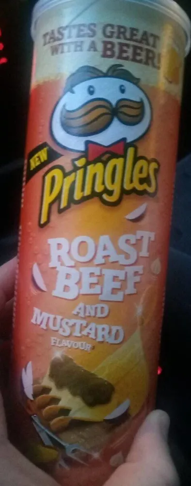 Roast beef and mustard flavour