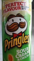 Pringles : sour cream & onion