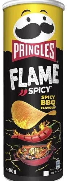 Pringles Flame Spicy BBQ