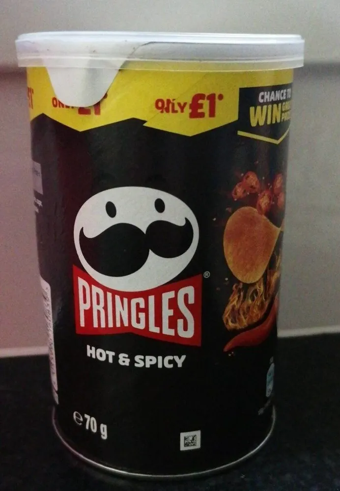 Pringles Hot and Spicy