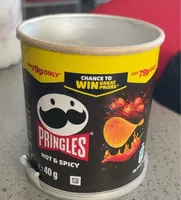 Pringles hot and spicy