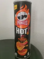 Pringles Hot Fiery Paprika Flavour