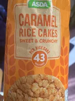 Caramel rice cakes
