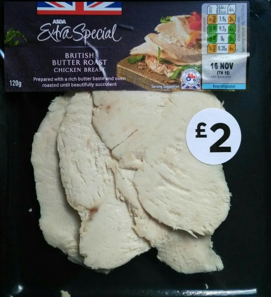British Butter Roast Chicken Breat