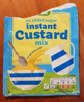 Instant custard mix