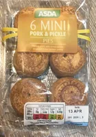 MINI PORK & PICKLE PIES Tender pork with sweet pic