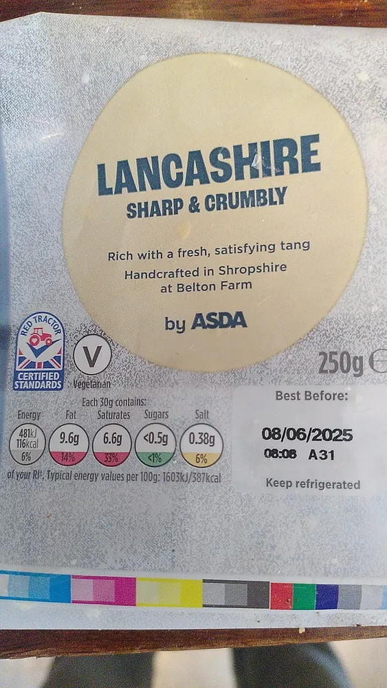 Lancashire Cheese