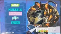 ASDA Mussels with a roasted butter sauce
