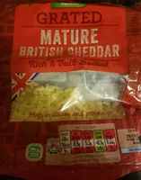 British Mature Grated Cheddar