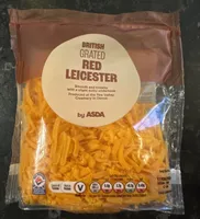 Grated red leicester