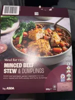 Minced Beef Stew & Dumpings