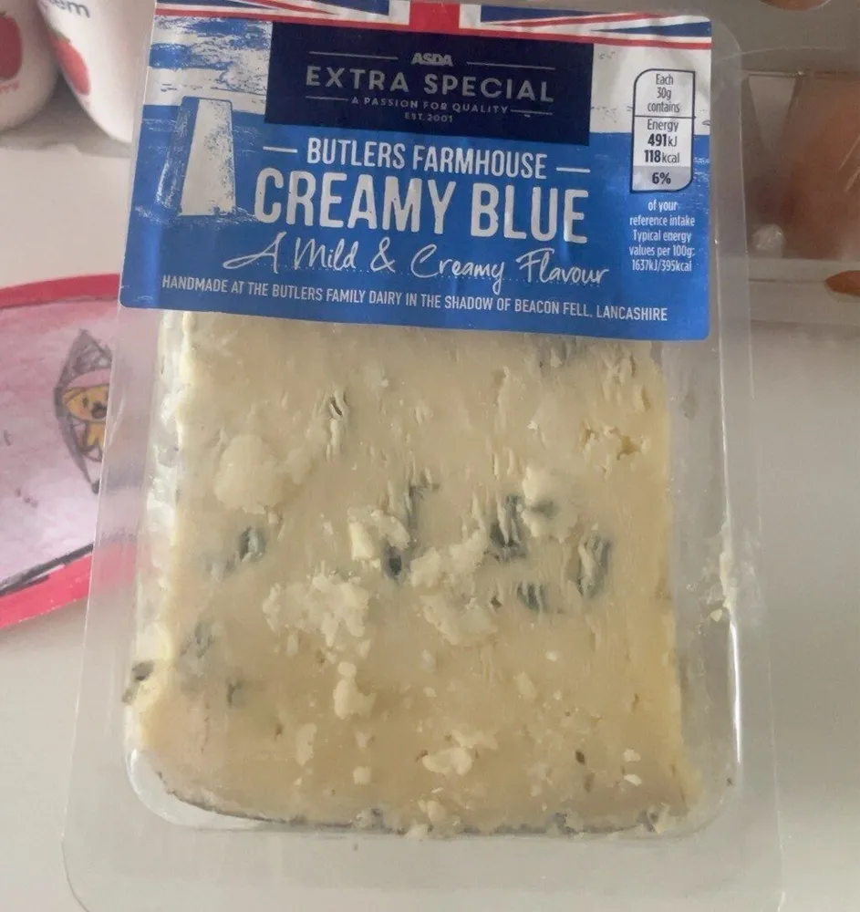 Creamy blue cheese
