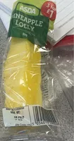 Pineapple lolly