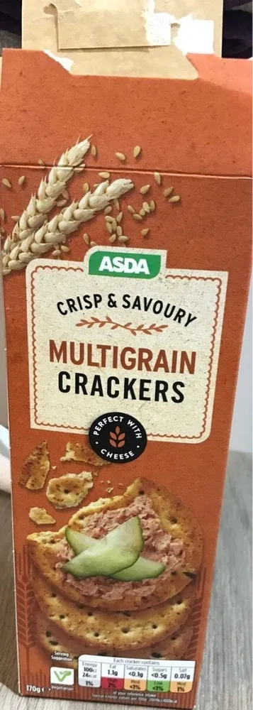 Multigrain crackers