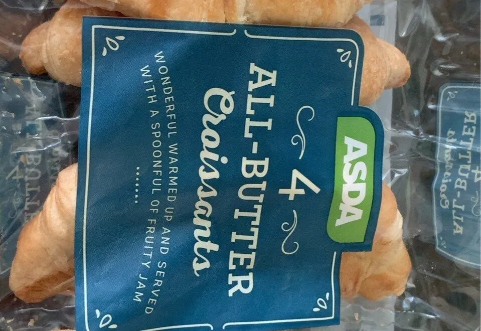 All butter croissants