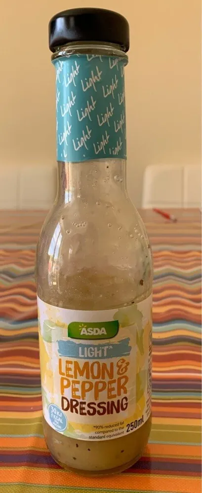 Light lemon & pepper dressing