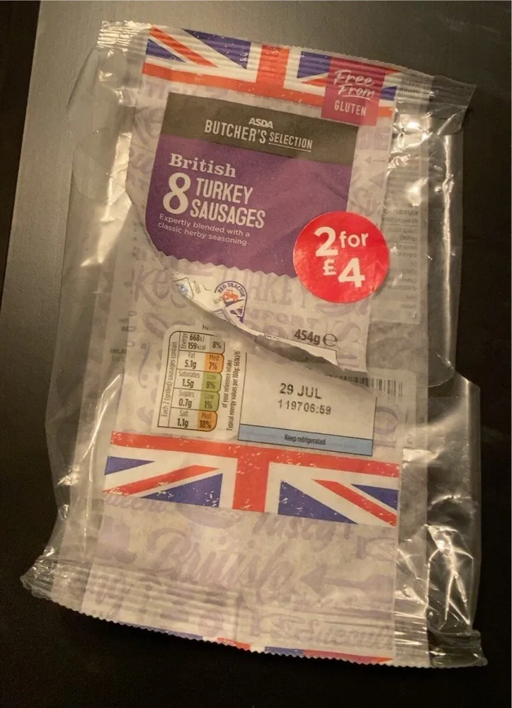 Succulent Turkey Sausages