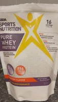 sports nutrition pure whey protein strawberry