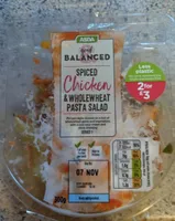 Spiced Chicken & wholewheat pasta salad