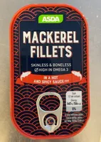 Mackerel fillets In a hot and spicy sauce