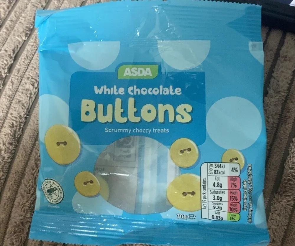 White Chocolate Buttons
