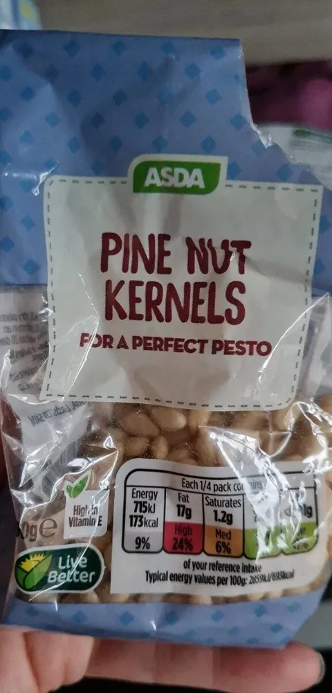 Pine nut kernels