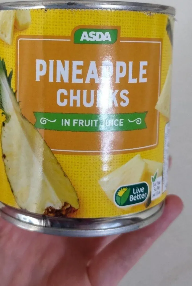 Pineapple Chunks (in fruit juice)