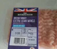 Turkey extra lean mince