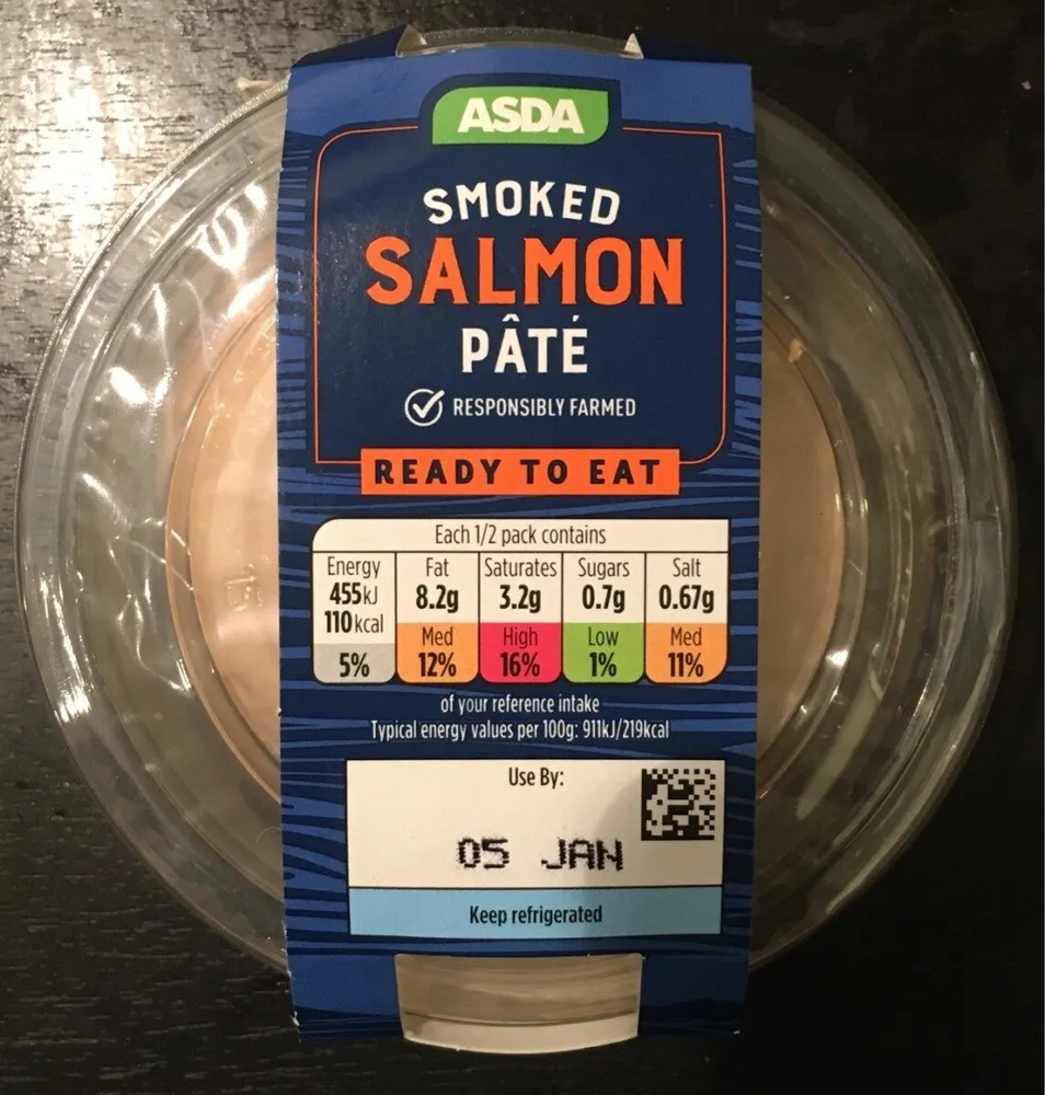 Smoked salmon pâté