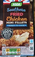 Southern fried mini chicken fillets