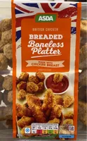 Breaded boneless platter