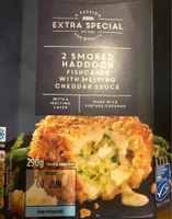 Smoked haddock fishcake