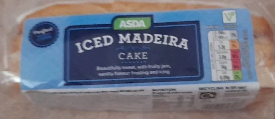 Iced Madeira Cake