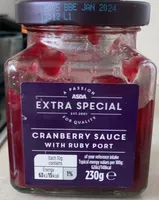 Cranberry sause with ruby port