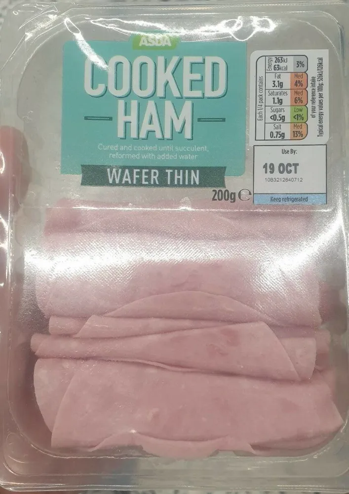Wafer Thin Cooked Ham