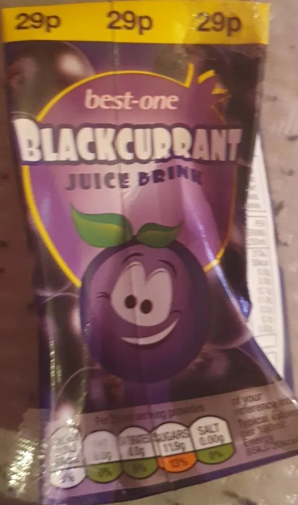Blackcurrant Juice Drink